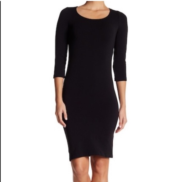 Wolford Dresses & Skirts - WOLFORD Barcelona 3/4 Length Sleeve Dress Black S